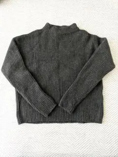 GALERIE VIE ファインウールハイネックプルオーバー Sサイズ