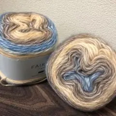 グラデーションコットンヤーン2玉