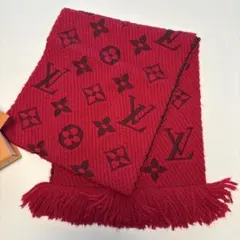 Louis Vuitton マフラー　エシャルプロゴマニア　レッド
