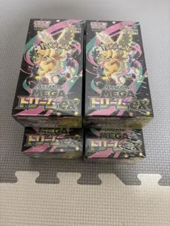 ポケモンカード メガドリームEX 4BOXシュリンク付