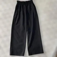 ジャーナルスタンダード　ブラック　ワイドパンツ　イージーパンツ