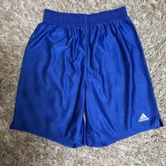 adidas ハーフパンツ 青 L