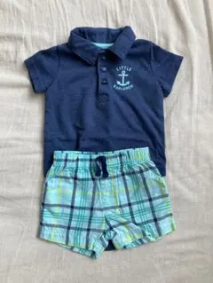 ポロシャツとショートパンツセット 3M