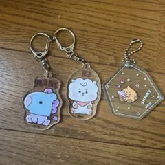 BTS BT21 アクリルキーホルダーセット