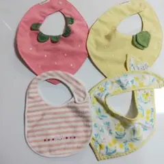 スタイ　　4枚セット　familiar　petitmain 　combimini