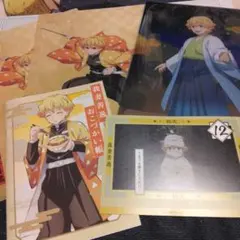 一番くじ 鬼滅の刃 襲撃 F賞クリアポスター 我妻善逸 - メルカリ
