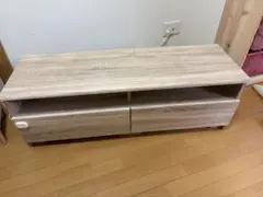 [現地受取] 木目調 テレビ台 120 収納棚