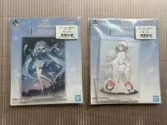 雪ミク　アクリルスタンド　2種セット
