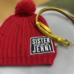 SISTER JENNI ポンポン付きニット帽　ベルトのサムネイル