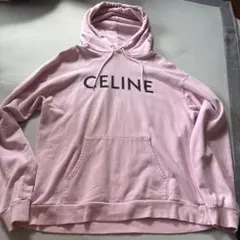 CELINE パーカー ピンク