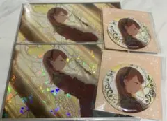 プロセカ はっぴーこれくしょんくじ はぴこれ 箔押し缶バッジD 花里