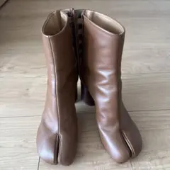 Maison Margiela 足袋ブーツ タビ TAN 37 レザー ヒール