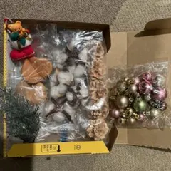 クリスマス木の実やオーナメントまとめ売り