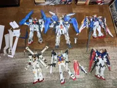 1/100 旧HG ガンダムX系 8体セット ジャンク まとめ売り ガンプラ