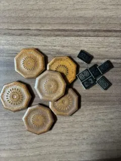 アンティークタイル 昭和 레트로 タイル ハンドメイド 古雑貨 2