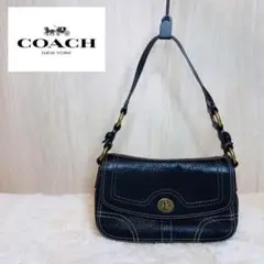 COACH コーチ ワンショルダーバッグ ターンロック チェルシー レザー 本革