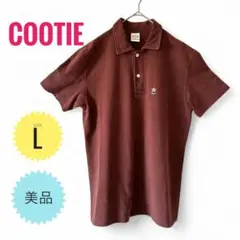 美品COOTIE Jacquard Sleeve Polo クーティ ポロシャツ COOTIE Jacquard Sleeve Polo クーティ ポロシャツ