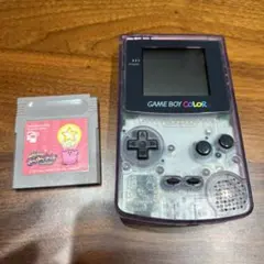 ゲームボーイカラー クリアパープル CGB-001