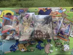 ポケカ　新品未開封シュリンク付きBOX3種　★おまけつき！のサムネイル