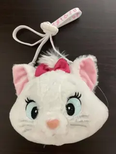 ディズニー マリーちゃん パスケース ポシェット ぬいぐるみポーチ