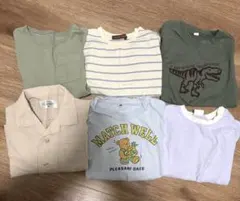 男の子半袖ベビー服まとめ売り　6点