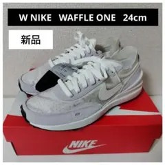 新品 W NIKE WAFFLE ONE 24cm