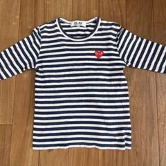 PLAY COMME des GARÇONS ストライプ長袖Tシャツ M