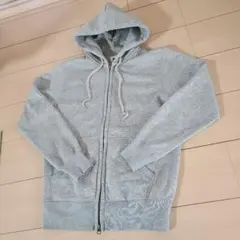ユニクロ　ダブルジップパーカー S　グレーUNIQLO