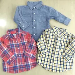 長袖シャツ GYMBOREE carter’s 3点セット
