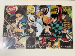 鬼滅の刃　 JC柄クリアファイルコレクション　 A5 1〜10巻