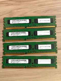 메모리 DDR3 PC3-12800 16기가바이트 마이크론 (4기가바이트 x 4)