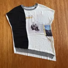 ZARA アシンメトリー トップス ザラ