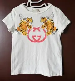 GUCCI ウィングタイガー Tシャツ ホワイト 6歳用のサムネイル