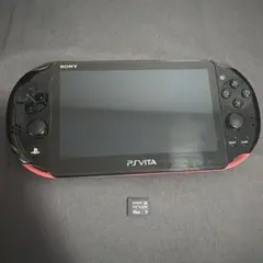SONY PS VITA PCH2000 ブラック ピンク SDカード付