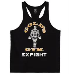 完売品　GOLD'S GYM × EXFIGHT コットンスラブタンク　サイズＬのサムネイル