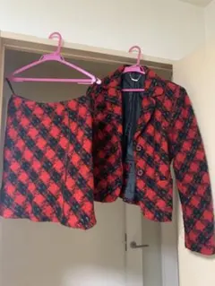 最終処分価格　スーツ　上下　セットアップ　ジャケット　スカート