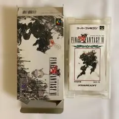 【箱、説明書、ケースのみ】ファイナルファンタジーVI スーパーファミコン