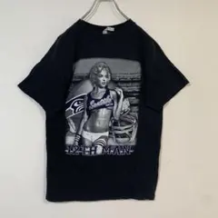 90.s ヴィンテージマリリン・モンロー&シーホークスセアトル コラボ Tシャツ