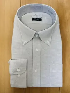 【新品未使用】AOKI ノンアイロン LES MUES グレーLLのサムネイル