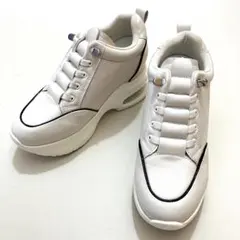 NOUBEL VOUG RELAX ヌーベルヴォーグ 厚底スニーカー ホワイトのサムネイル