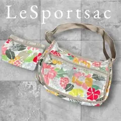 LeSportsac レスポートサック ショルダーバッグ 花柄 マルチカラー