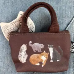 KALDI カルディ ネコミニバッグ チョコレート バッグのみ