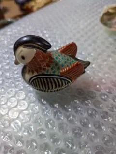 香合 鴛鴦 陶器 茶道具