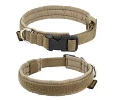 ペット 犬用 首輪 調整可能 散歩 訓練 XSサイズ ブラウン