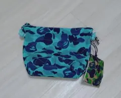 A BATHING APE 　セントマイケル　カモ柄 ショルダーバッグ ブルー系 2026年最新】SAINT Mxxxxxx メンズ ショルダーバッグの人気アイテム