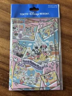 東京ディズニーリゾート ポストカード6枚 クリアホルダー付のサムネイル