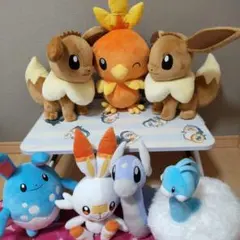ポケットモンスター ぬいぐるみ 7体セット まとめ売り