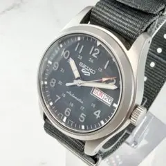 【稼働 美品】　セイコー 4R36-10A0 5スポーツ SS 裏スケ 自動巻き