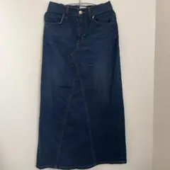 デニムスカート ロングスカート