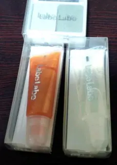 【新品】ラボラボ　リップグロス2点、アイシャドー1点のサムネイル